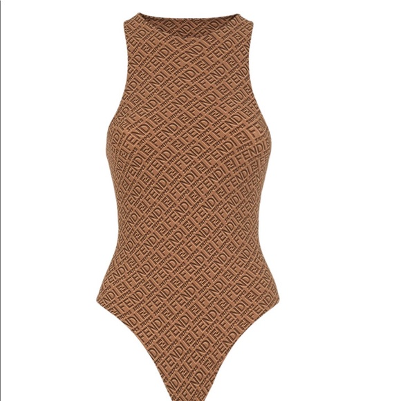 SKIMS Tops - Fendi X Skims Bodysuit high neck California medium